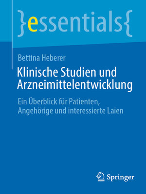 cover image of Klinische Studien und Arzneimittelentwicklung